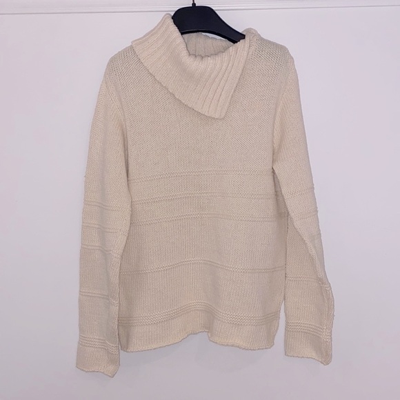 Cable Knit Off White Sweater - Picture 1 of 6